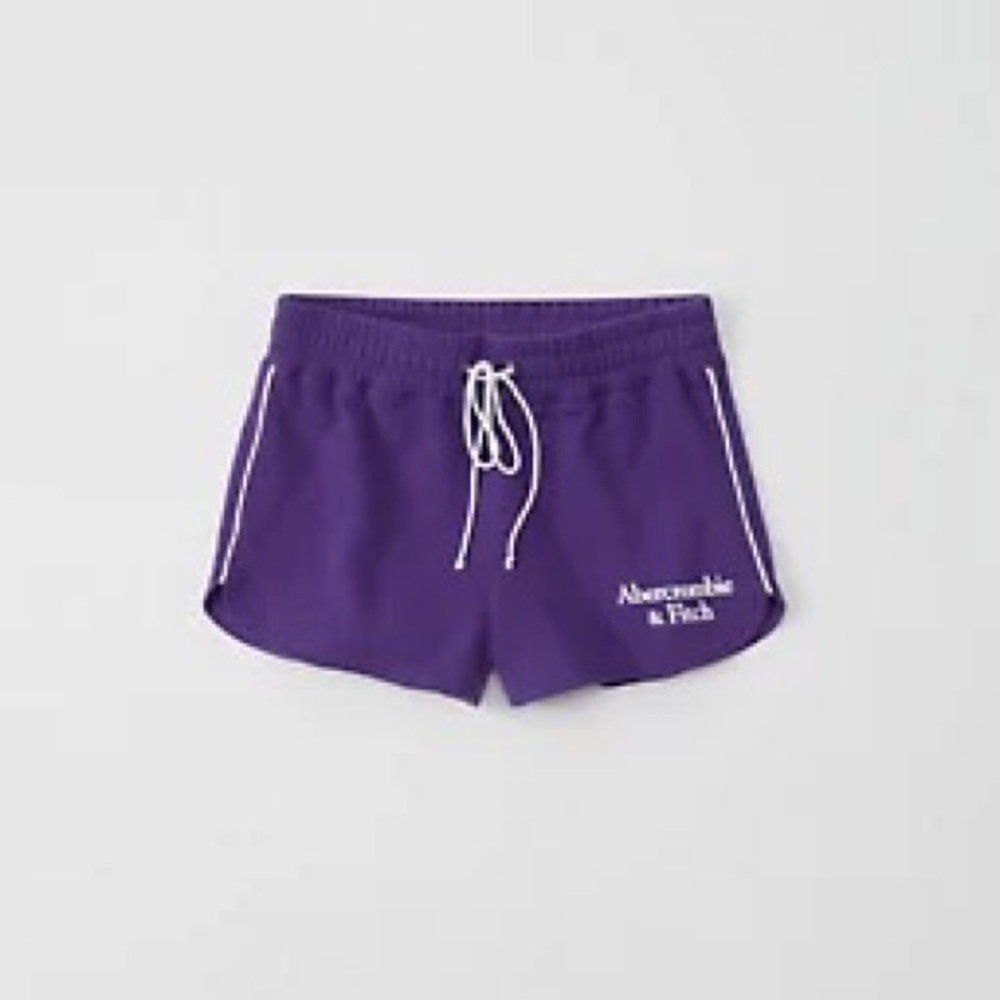 Abercrombie & Fitch Logo Lounge Shorts, Size XS